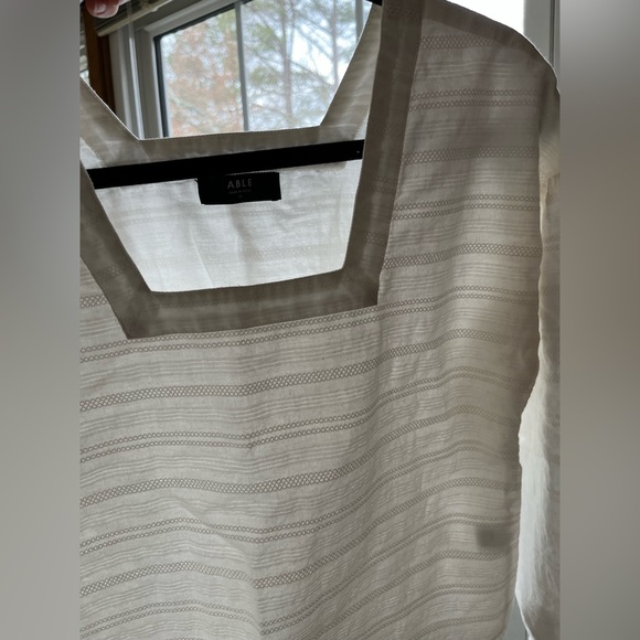 Able Square Neck Blouse - Picture 3 of 13